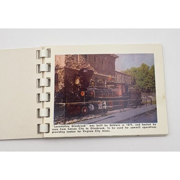 Historic Virginia City Souvenir Mini Photo Book Nevada Kodachrome Repros - Picture 4 of 11